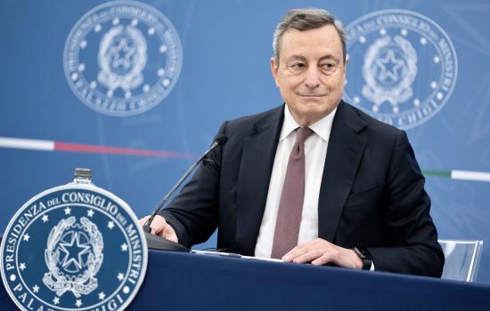 Conferenza stampa del Presidente Draghi sulla questione 